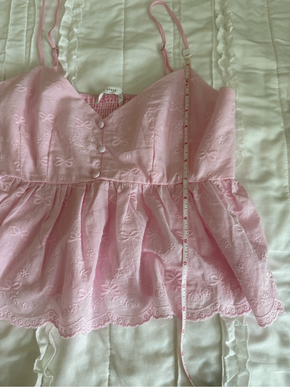 Altar’d State tops size small like new. Pink and pink floral - Picture 5 of 13